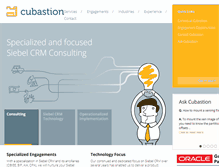 Tablet Screenshot of cubastion.com